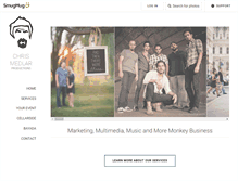 Tablet Screenshot of chrismedlar.com